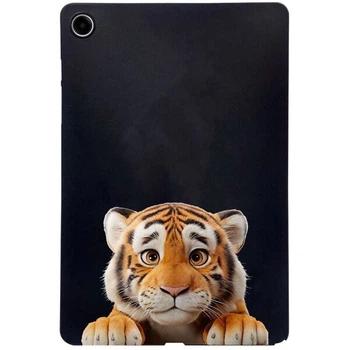 Защитный чехол Deexe Animal Series для Samsung Galaxy Tab A11 Plus (X230/236) - Little Tiger
