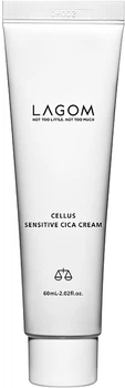 Заспокійливий крем Lagom Cellus Sensitive Cica Cream 60 мл
