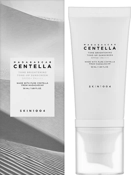 Сонцезахисний крем з тональним ефектом SKIN1004 MADAGASCAR CENTELLA TONE BRIGHTENING TONE-UP SUNSCREEN SPF 50 PA++++ 50 мл
