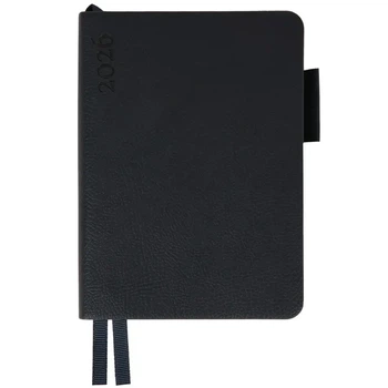 Ежедневник 2026 А6 Leo Planner Binario мягкий 25265* - синий