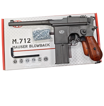 Пістолет пневматичний SAS Mauser M.712 4,5 мм Blowback