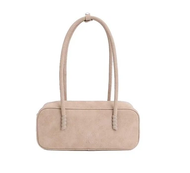 Женская сумка багет из экокожи M17255-3 Beige