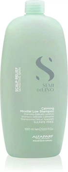 Мицеллярный шампунь Alfaparf Semi Di Lino Scalp Relief Calming Micellar Low для успокоения кожи головы, 1000 мл