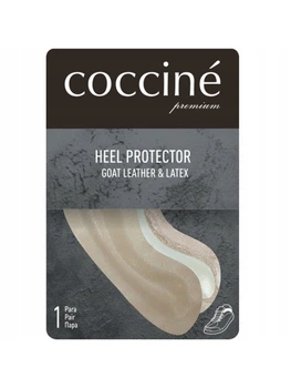 Пяточный удерживатель Coccine Heel Protector Natural кожаный, бежевый
