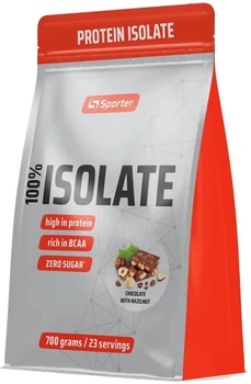 Сироватковий ізолят протеїну Sporter 100% Isolate порошок 700 г Печиво з кремом (4820249724095)