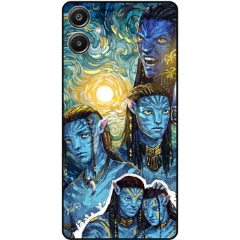Силиконовый чехол бампер Candy для Samsung A07 с картинкой Аватар Avatar