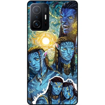 Силиконовый чехол бампер Candy для Xiaomi 11T с картинкой Аватар Avatar