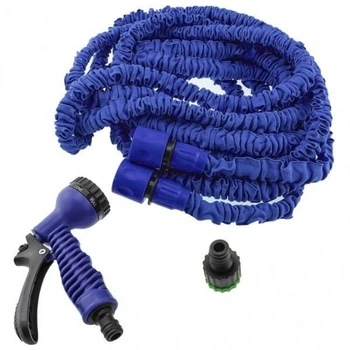 Шланг для полива MAGIC HOSE 75 м поливочный растягивающийся с распылителем, шланг для полива садовый