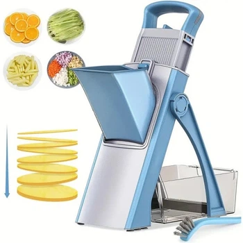 Многофункциональная овощерезка Vegetable Cutter с регулируемой толщиной нарезки для овощей и фруктов