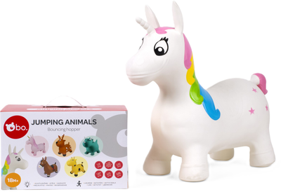 Skaczące zwierzątko bo. White Unicorn (4743199080014)