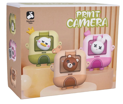 Дитячий фотоапарат з функцією друку Качка (5903864971163)