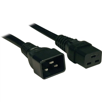 Кабель живлення C19 to C20 2.0m black Zpas (WZ-MKZ509E20E-161)