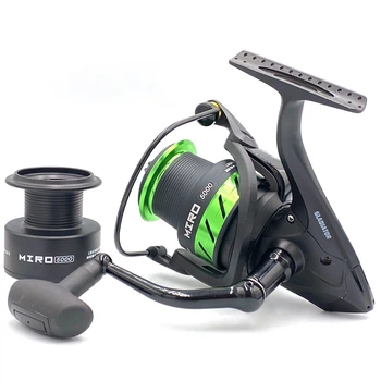 Катушка для фидера Gladiator Miro 5000 8+1 Черный/Зеленый