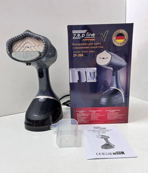 Отпариватель для одежды с керамическим покрытием 3000 W Zepline ZP-206 Серый