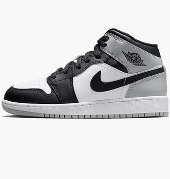 Кроссовки детские Jordan 1 Mid Bg Black/White 40 Чорний DQ8423-101