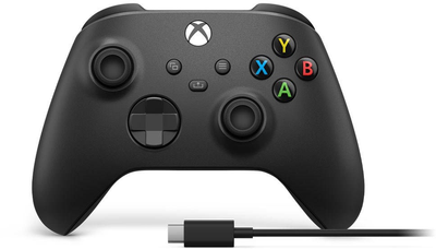 Бездротовий геймпад Microsoft Xbox Wireless Controller + USB Type-C кабель (1V8-00002) (09710107315428) - Уцінка