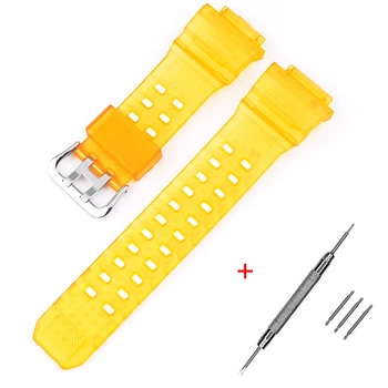 Ремінець для Casio G-Shock GW-9400 Transl Yellow SI Watch Strap