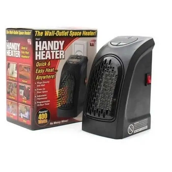 Портативний обігрівач 400 Вт з пультом Handy Heater в розетку