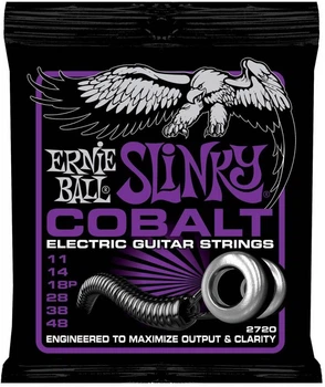 Струны для электрогитары Ernie Ball 2720 Cobalt Slinky Electric Guitar Strings 11/48
