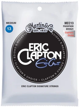 Струни для акустичної гітари 6 шт Martin MEC13 Clapton's Choice Phosphor Bronze Medium 13/56
