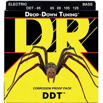 Струны для бас-гитары DR DDT-65 Drop-Down Tuning Extra Heavy 65/125