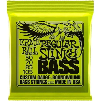 Струны для бас-гитары Ernie Ball 2832 Regular Slinky Nickel Wound 50/105