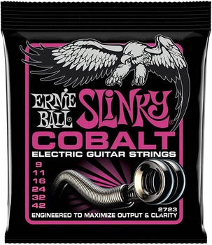 Струны для электрогитары Ernie Ball 2723 Cobalt Slinky Electric Guitar Strings 9/42