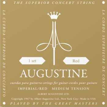 Струны для классической гитары Augustine Imperial/Red Medium Tension
