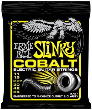 Струны для электрогитары Ernie Ball 2727 Cobalt Slinky 11/54