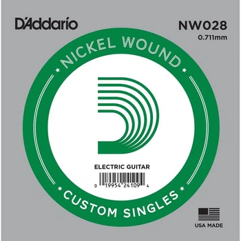 Струна D'Addario NW028 Nickel Wound .028
