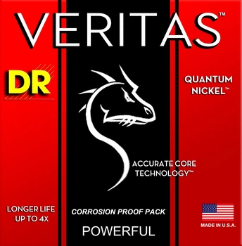 Струна DR VTE026 Veritas Quantum Nickel .026