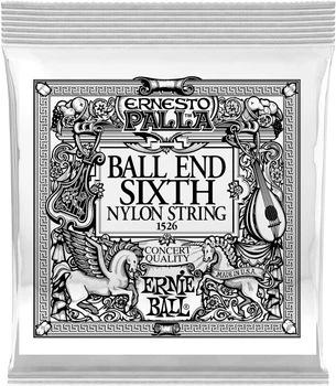 Струна Ernie Ball 1526 Gold 6th Ernesto Palla Nylon Ball End Classical Guitar String .042