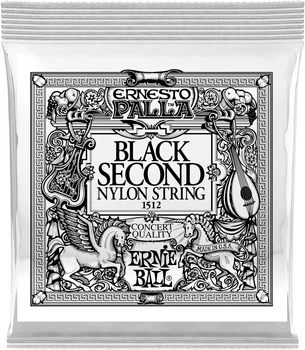 Струна Ernie Ball 1512 Black 2nd Ernesto Palla Nylon Classical Guitar String .032