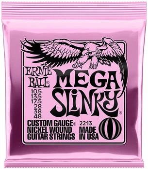 Струны для электрогитары Ernie Ball 2213 Mega Slinky Nickel Wound 10.5/48