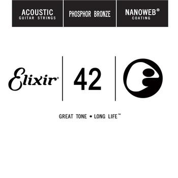 Струна Elixir 14142 Acoustic Nanoweb Phosphor Bronze .042