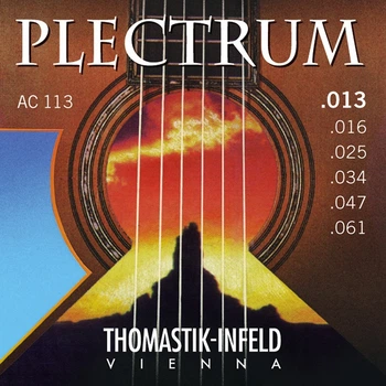 Струны для акустической гитары Thomastik-Infeld AC113 Plectrum Medium 13/61