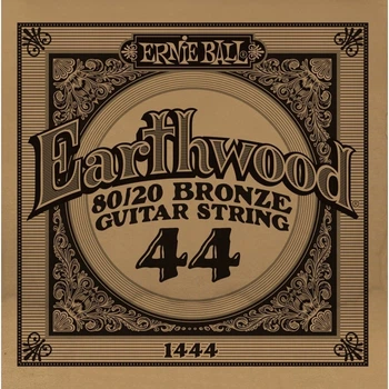 Струна Ernie Ball 1444 Earthwood 80/20 Bronze Acoustic Guitar Strings .044