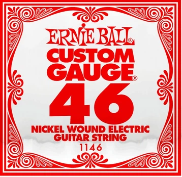 Струна Ernie Ball 1146 Nickel Wound Electric Guitar String .046