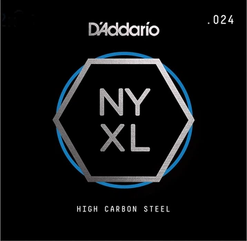 Струна D'Addario NYS024 High Carbon Steel Single String .024