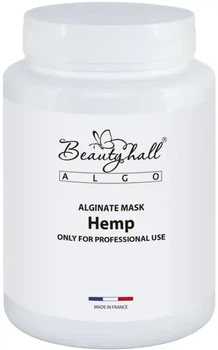 Альгинатная маска для лица Beautyhall ALGO Translucent Peel off mask Hemp Конопля с CBD 200 г