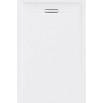 Душовий піддон Geberit SESTRA 80x100х4 прямокутний, білий, поверхня зі сланцевою структурою