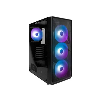 Корпус 1stPlayer FD3-BK-4F7[142174]