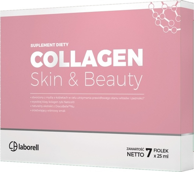 Suplement diety Laborell Skin&Beauty Collagen 7 x 25 ml (5902488011248)