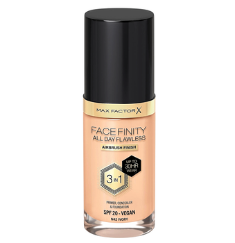 Max Factor Facefinity All Day Flawless 3-in-1 Foundation SPF 20 Тональная основа 3 в 1 № 42