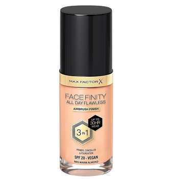 Max Factor Facefinity All Day Flawless 3-in-1 Foundation SPF 20 Тональная основа 3 в 1 № 45