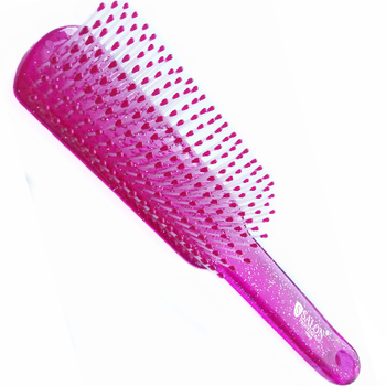 Расческа для волос силиконовая SALON Professional 1880 A розовая