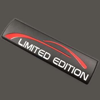Эмблема Limited Edition (металл, чорный, матовый) 9,1*2,3 см