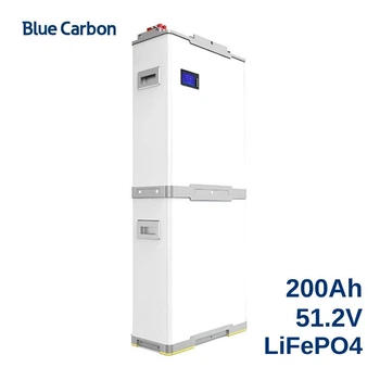 Аккумулятор LiFePO4 Blue Carbon 51.2V 200Ah PowerBattery (XBLFSD4820AW 3190) Белый