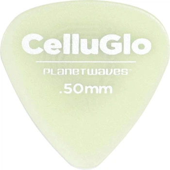 Медиаторы D'Addario 1CCG2 Planet Waves Classic Celluloid Cellu-Glo Player's Pack 0.50 mm (10 шт.)