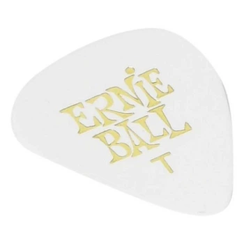 Медиатор Ernie Ball 9101 Thin White Guitar Pick 0.46 mm (1 шт.)